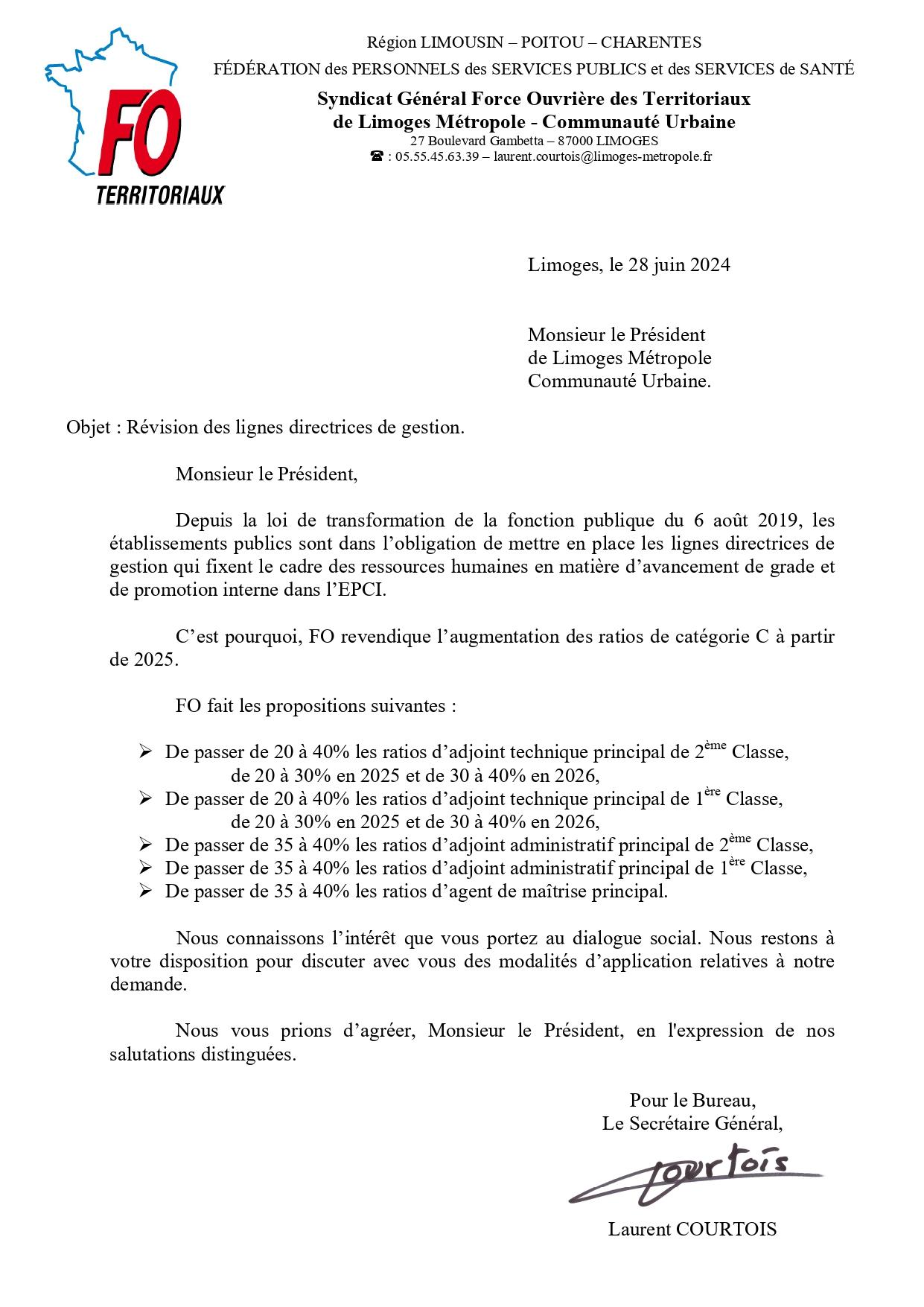 LM 06.2024 Augmentation ratio de grade